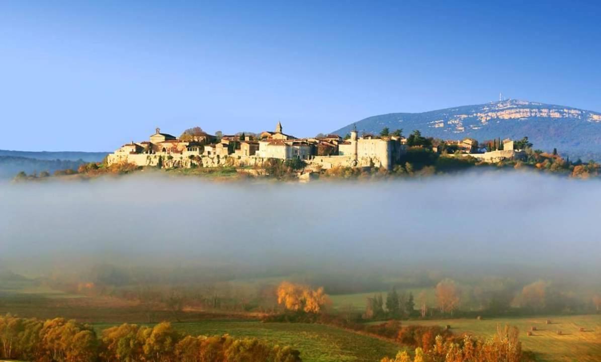 Hotel La Fontasse à Lussan  Extérieur photo