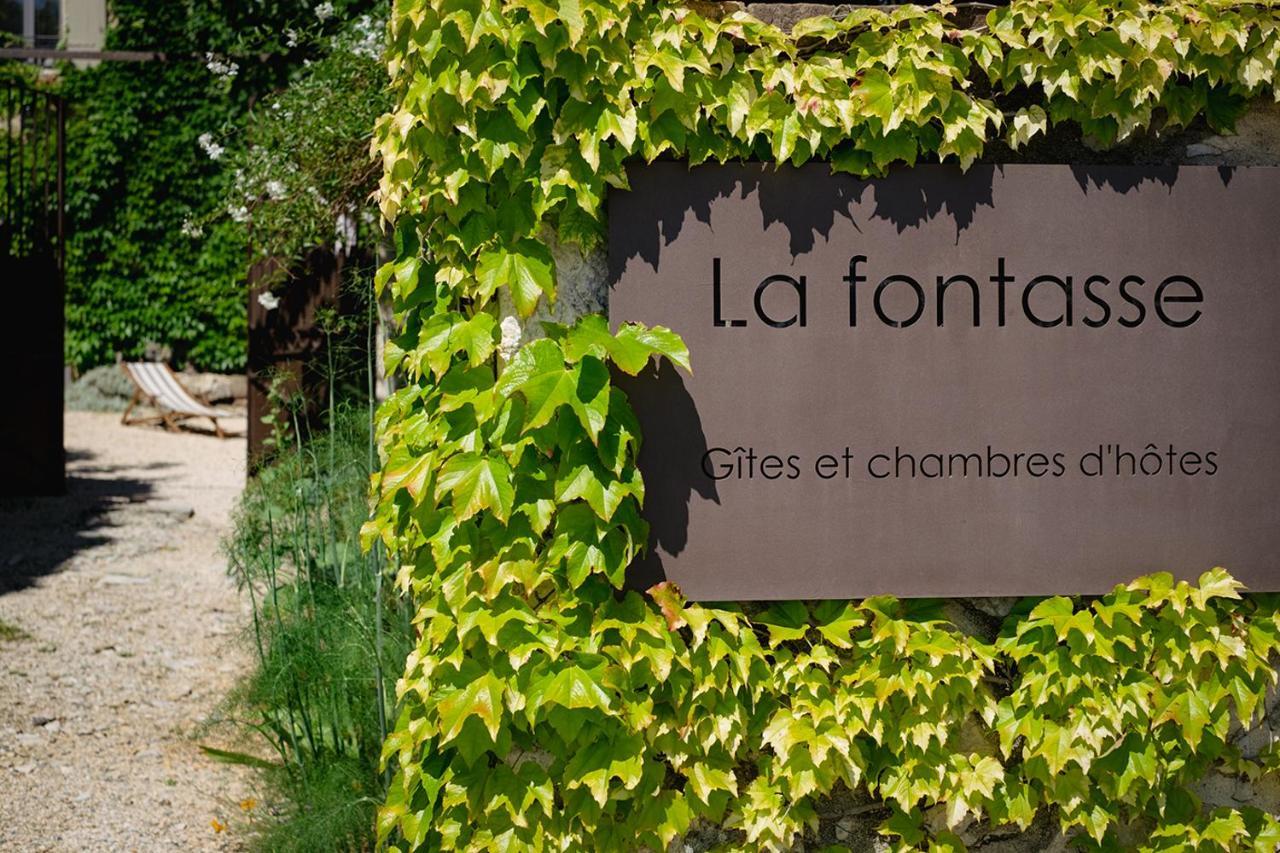 Hotel La Fontasse à Lussan  Extérieur photo