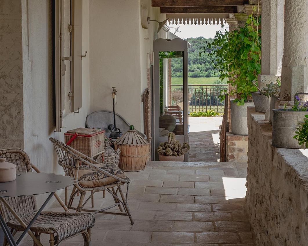 Hotel La Fontasse à Lussan  Extérieur photo