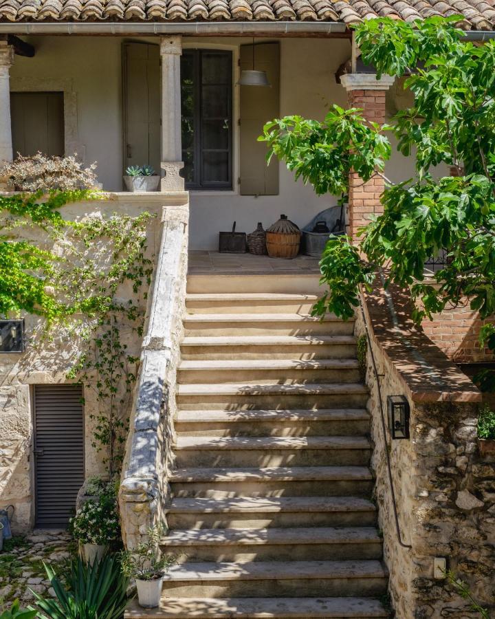 Hotel La Fontasse à Lussan  Extérieur photo